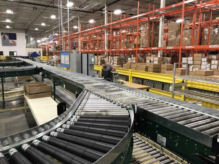 Băng tải nối cơ khí với lưu hóa