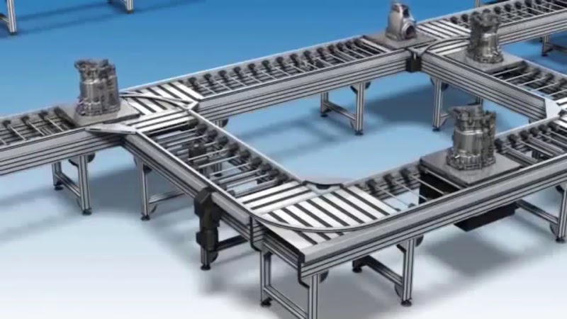 Làm thế nào để các thanh dẫn có thể điều chỉnh hoạt động xung quanh các đường cong băng tải?