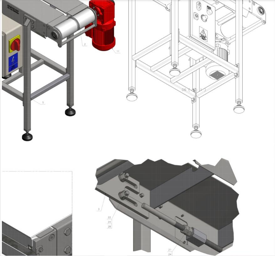 Tài liệu bản vẽ Autocard băng tải