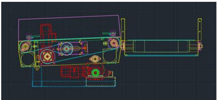 Tài liệu bản vẽ Autocard băng tải