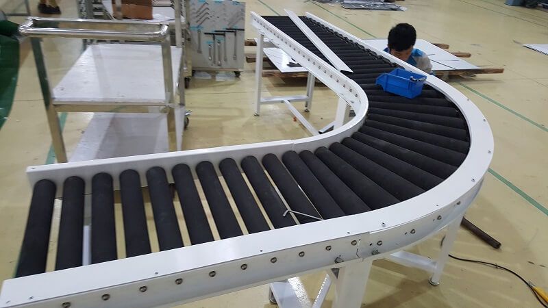 Lợi Ích Và Ứng Dụng Của Băng Tải Góc Cong Trong Công Nghiệp