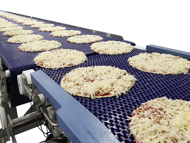 Băng tải hợp vệ sinh để chế biến thực phẩm