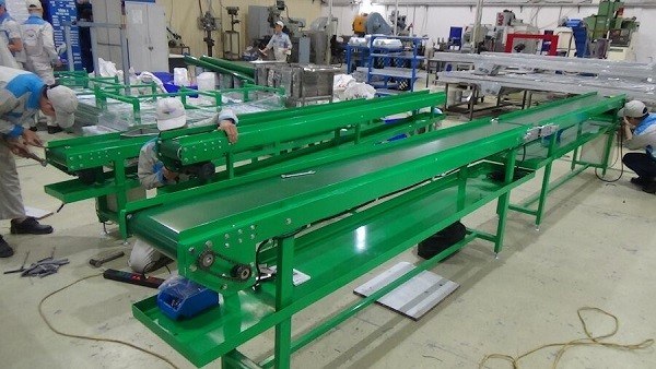 Sử dụng băng tải trong ngành lắp ráp linh kiện điện tử