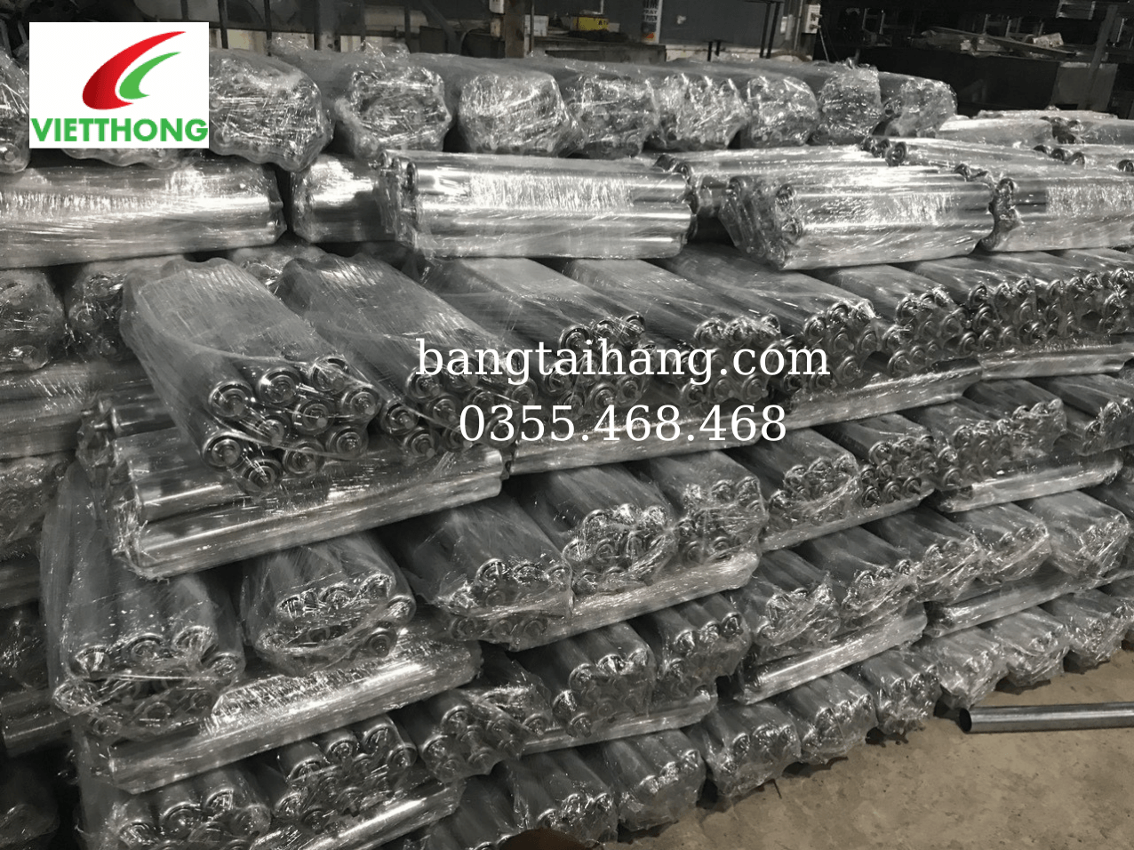 Đặc điểm và phân loại con lăn băng tải