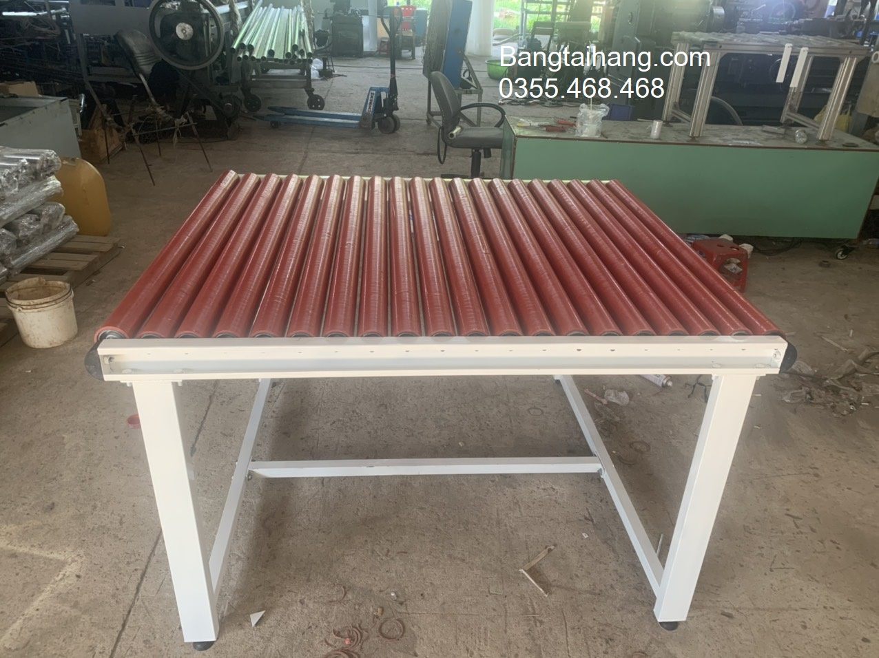 Cấu tạo của bàn con lăn chất lượng cao