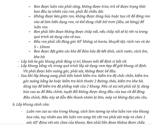 Tài Liệu Quy Trình Sản Xuất Nhôm Định Hình Tại Xưởng