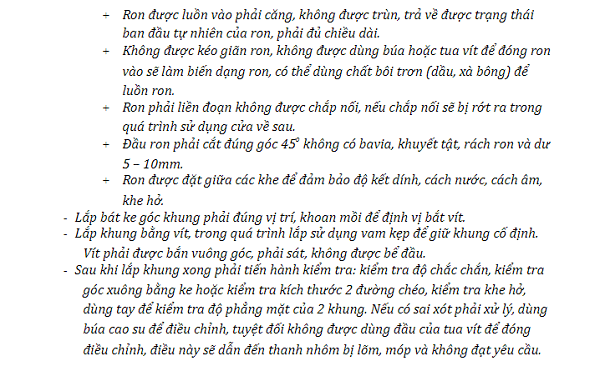 Tài Liệu Quy Trình Sản Xuất Nhôm Định Hình Tại Xưởng