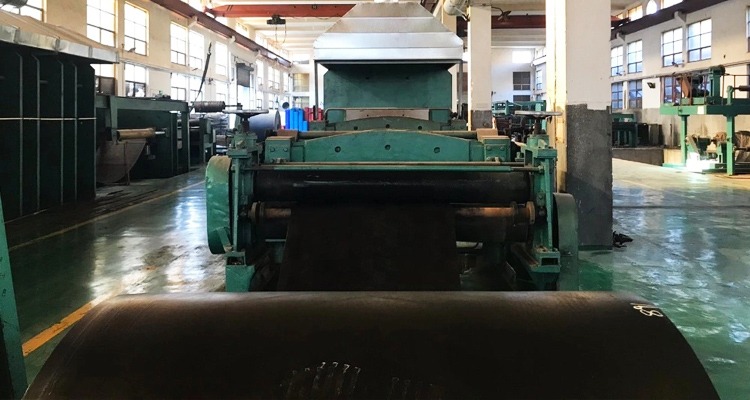 Quy trình sản xuất băng tải cao su
