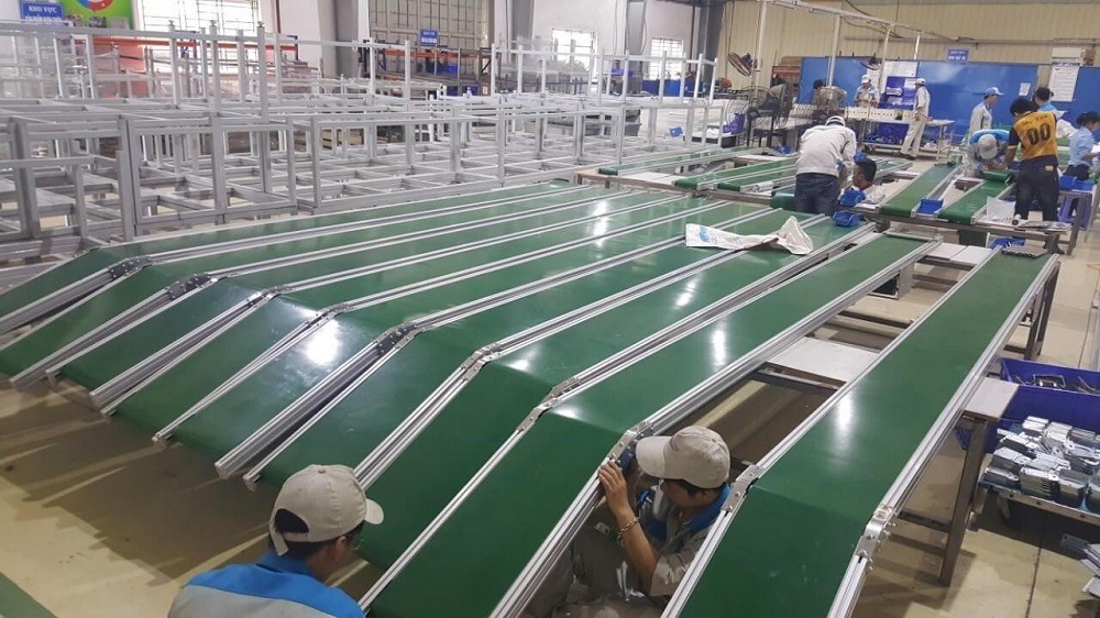 Tìm hiểu về hệ thống băng tải và các loại băng tải