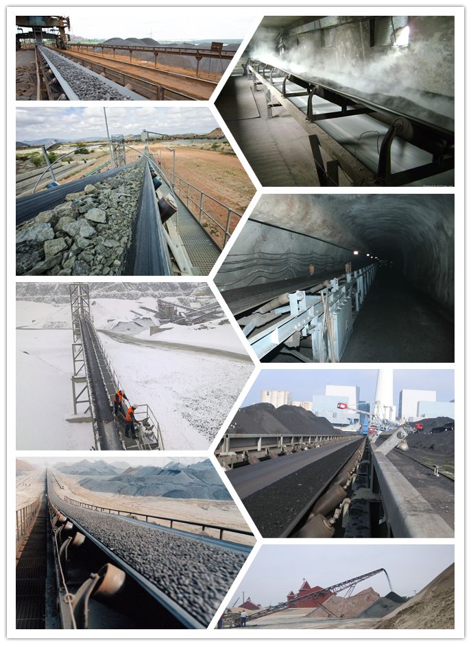 Băng tải chịu nhiệt trong ngành công nghiệp khai thác như than, thép, kim loại màu,...