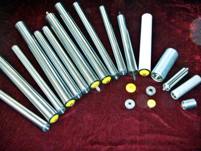 Các loại con lăn băng tải khác nhau