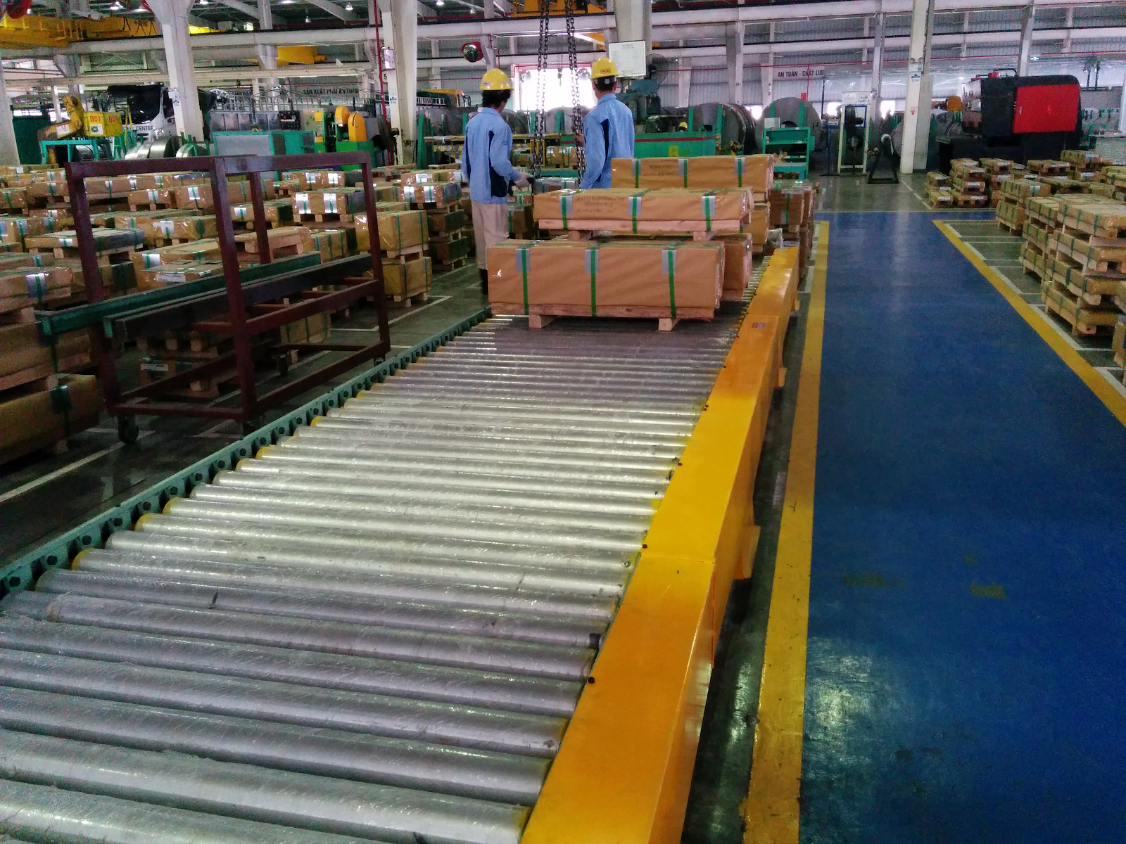 Cấu tạo tính năng của băng chuyền đóng gói