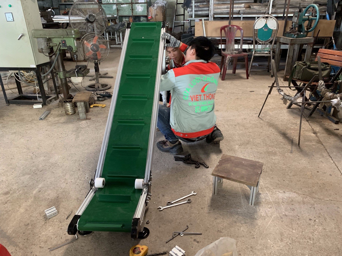 Duy trì an toàn thực phẩm với băng tải bằng thép không gỉ