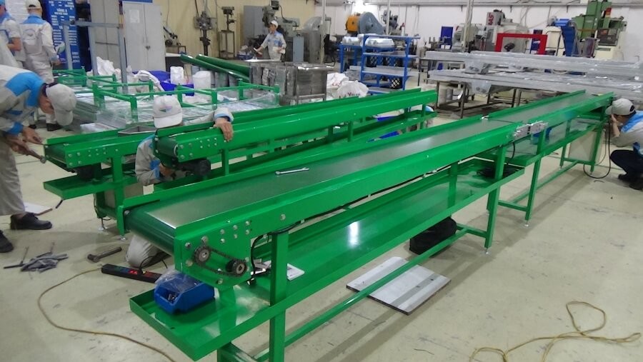 Hệ thống băng tải và thành phần