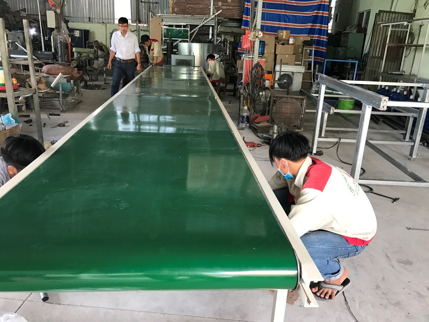 Những lỗi nghiêm trọng thường xảy ra trên hệ thống băng tải