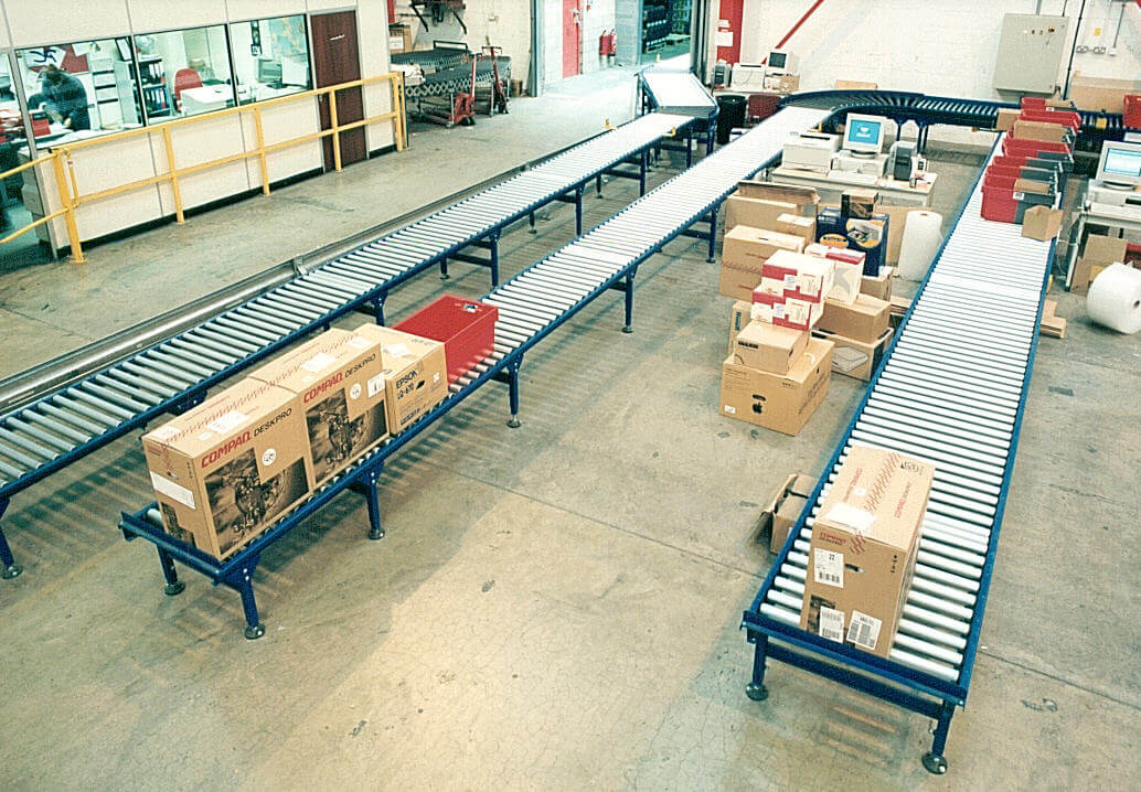 Quá trình làm ra một băng tải con lăn