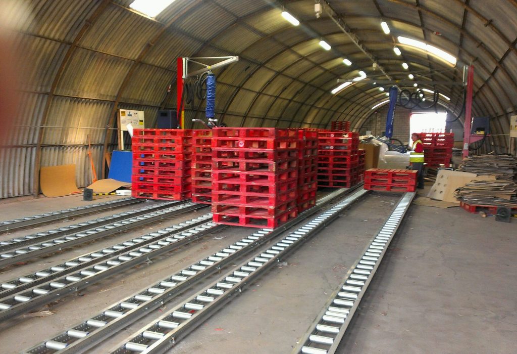 Quá trình làm ra một băng tải con lăn