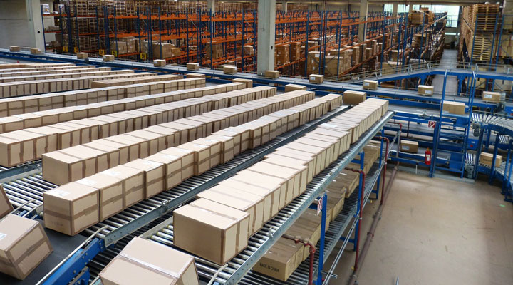 Sản xuất con lăn cho hệ thống băng tải con lăn