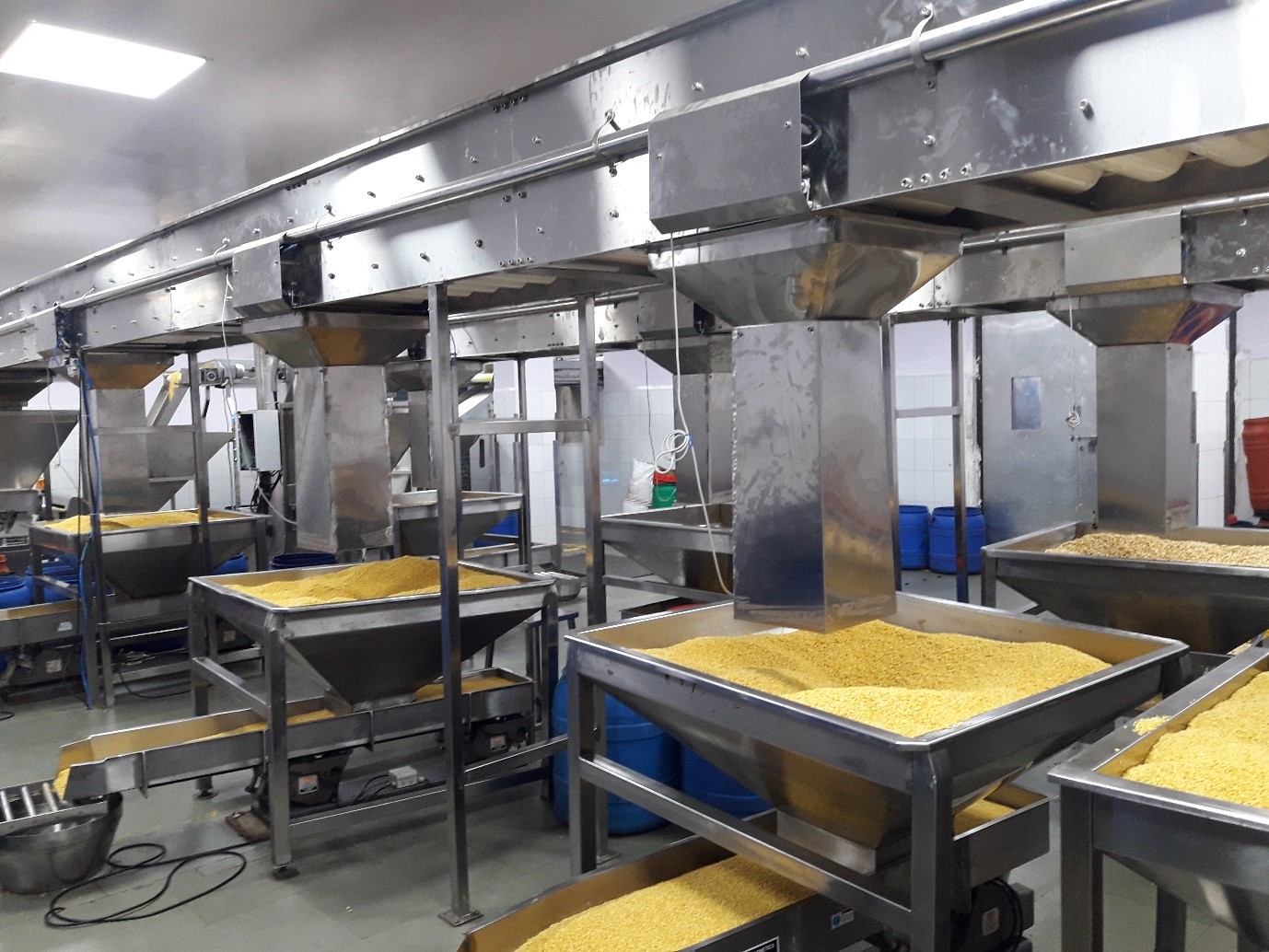 thiết bị xử lý nguyên liệu trong nghành phân bón