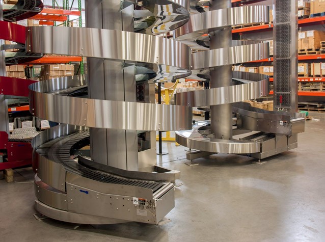 Thiết kế băng tải tải thông minh với không gian sản xuất