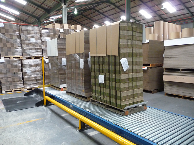 Tìm hiểu băng tải hồi pallet và băng tải cao su gân V