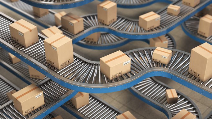 Ứng dụng chính của băng tải con lăn trong nhà kho