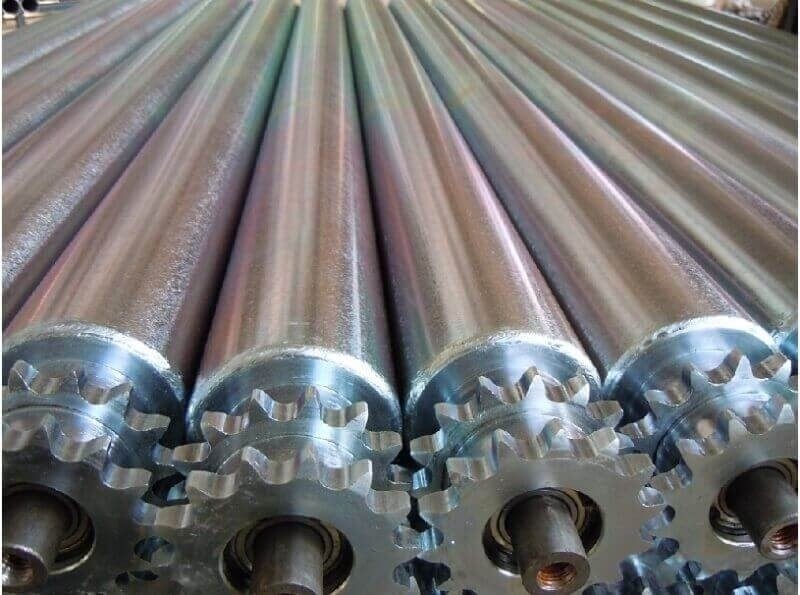 Ứng dụng con lăn trong hệ thống băng tải