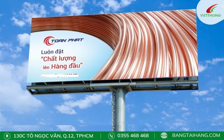 Nhôm định hình dùng làm biển quảng cáo