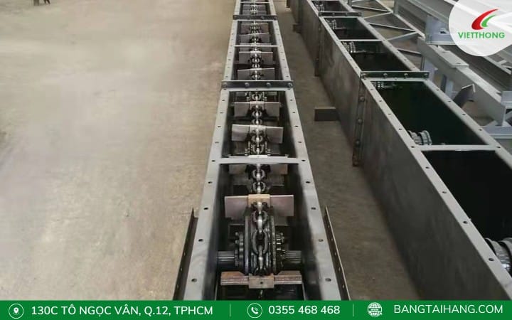 Băng tải xích cào Băng tải xích cào