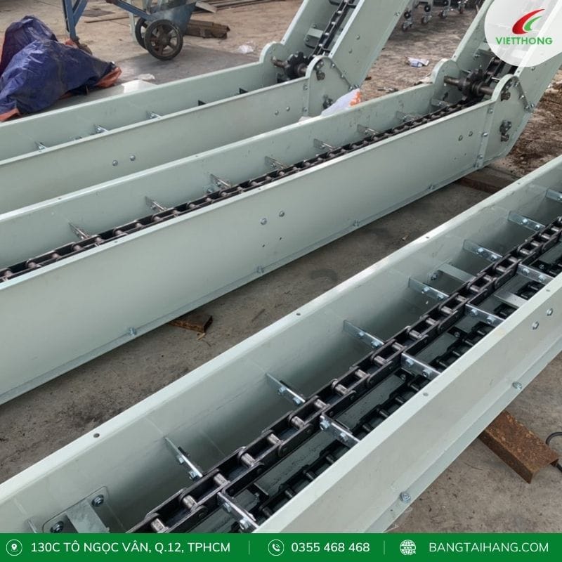 Băng tải xích cào 1 Băng tải xích cào