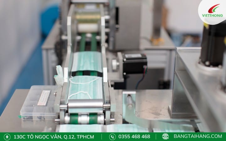 Dây chuyền sản xuất khẩu trang 3 lớp