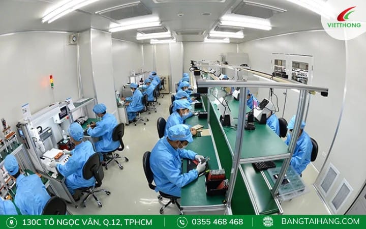 Bàn thao tác kết hợp giá kệ khung nhôm định hình cho phòng sạch Bàn thao tác kết hợp giá kệ khung nhôm định hình cho phòng sạch