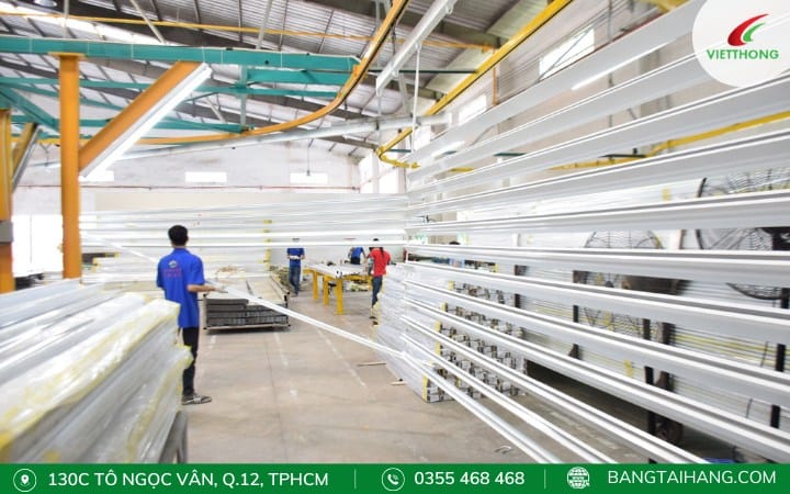 Nhà máy sản xuất nhôm định hình Alanmi