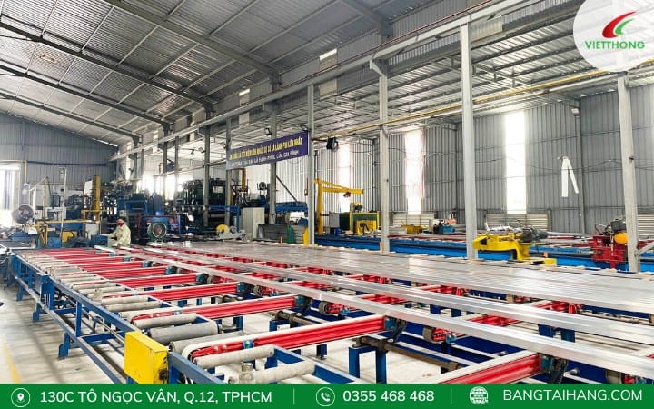 Nhà Máy Sản Xuất Nhôm Việt Ý