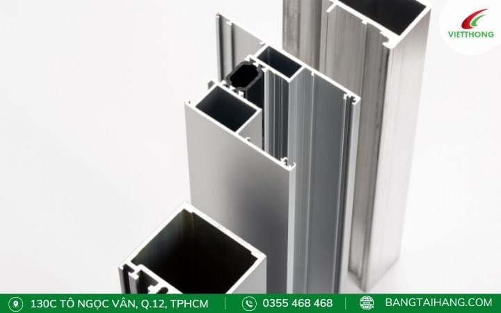 Nhôm định hình giá cả hợp lý tại TPHCM