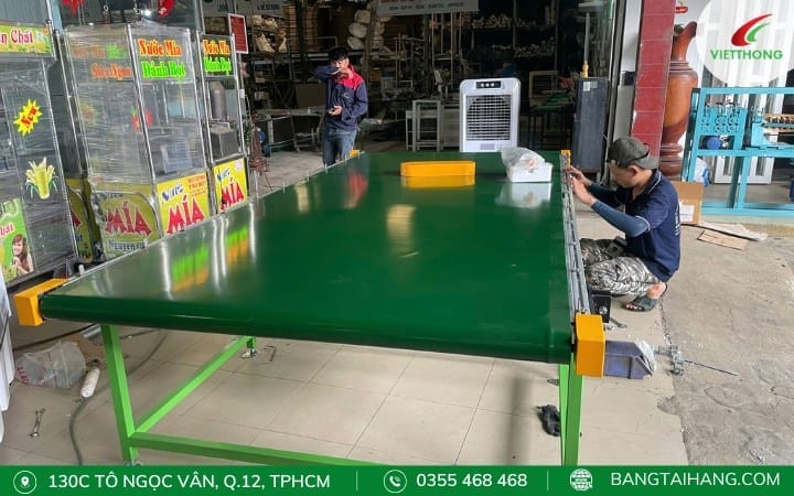 Băng tải khung nhôm định hình Băng tải khung nhôm định hình