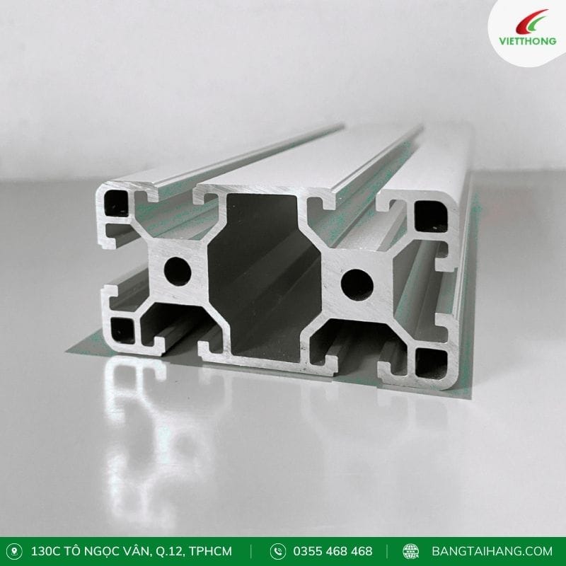 Thanh nhôm định hình 40x80 1 Thanh nhôm định hình 40x80