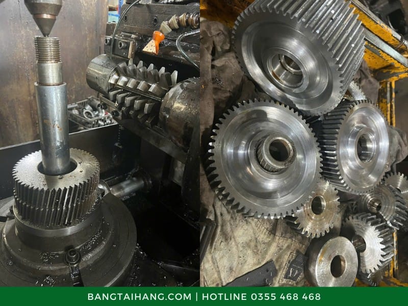Nhận Phay Nhông, Gia Công Bánh Răng Theo Yêu Cầu 2 Phay nhông